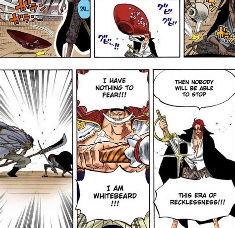 shanks vs barbe blanche|SHANKS VS BARBE BLANCHE.